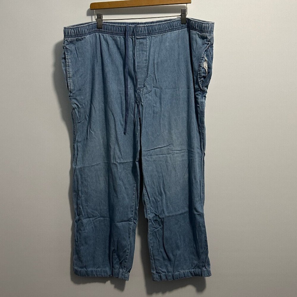 Puritan Women's Blue Pants Wid leg Sz‎ XL(40-42)
